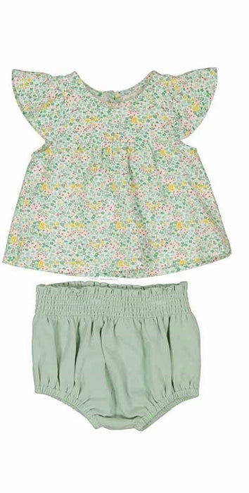 Mayoral Baby Girls Set Jade Floral Shorts Set