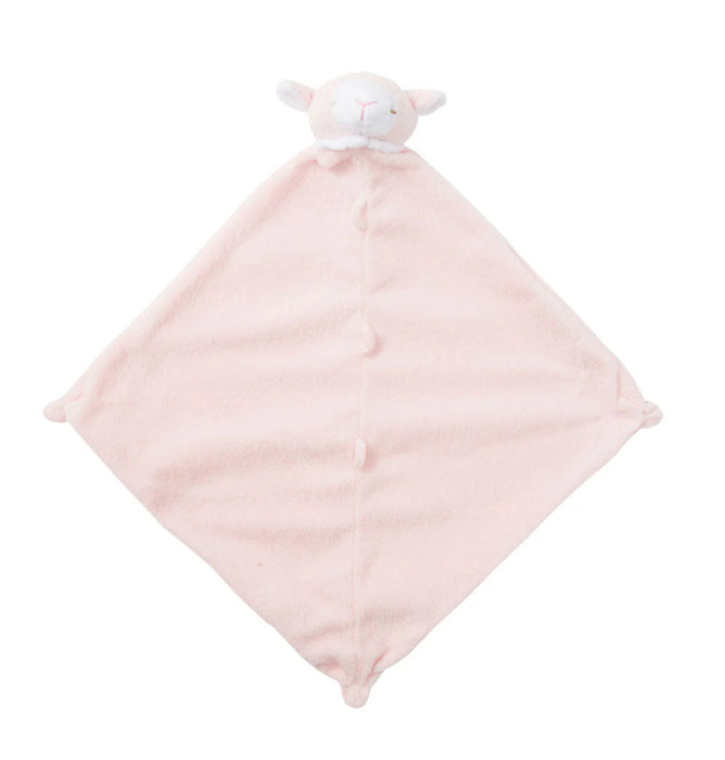 Angel Dear Pink Lamb Lovey Blankie