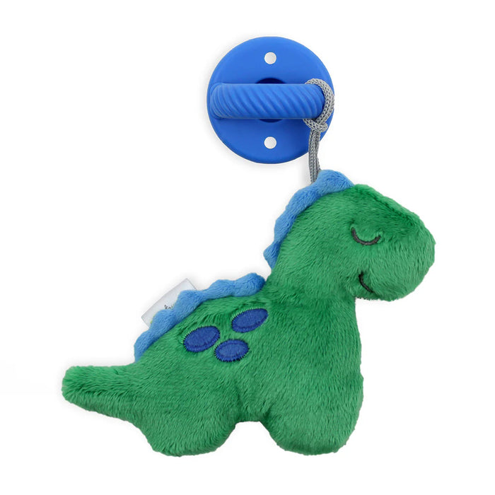 Itzy Ritzy Sweetie Pal Plush & Pacifier, Dino