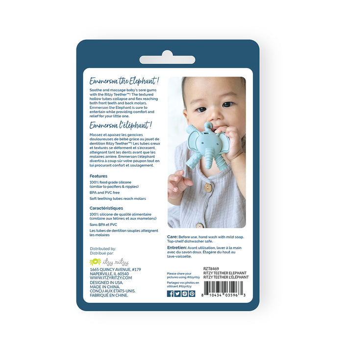 Itzy Ritzy Elephant Baby Molar Teether