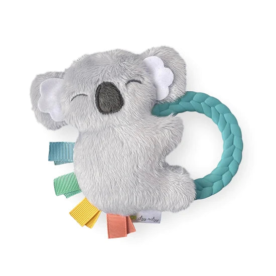 Itzy Ritzy Rattle Pal Plush with Teether- Koala